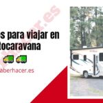 Consejos para viajar en autocaravana
